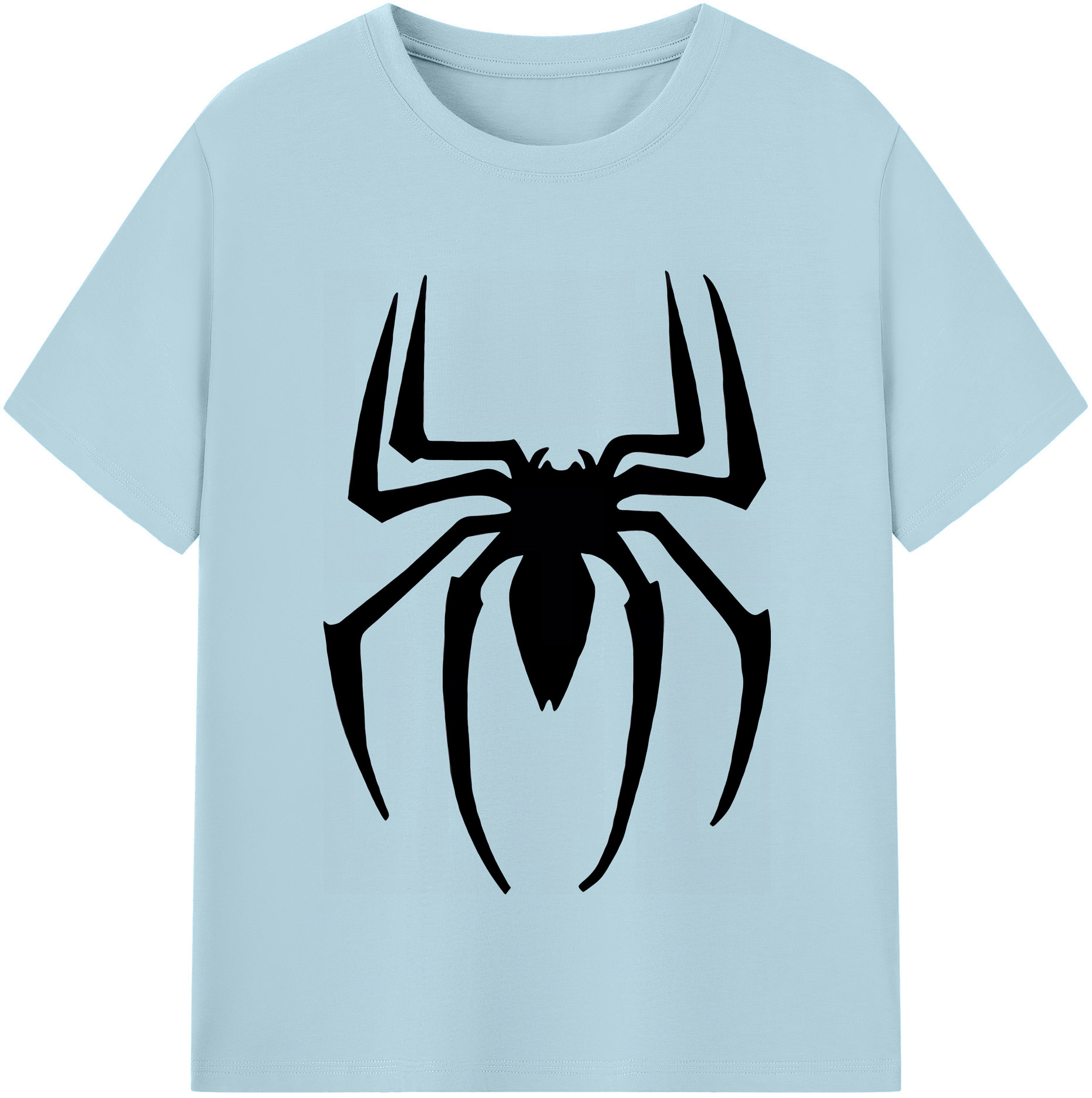 （画像用） Spider Man スパイダーマン 綿100％半袖Tシャツ（フロントプリント）